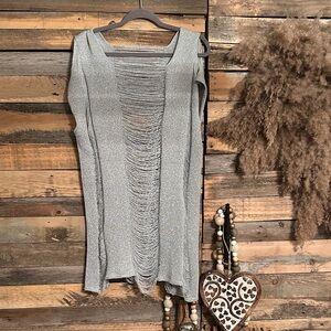 Silver Shimmer shimmer dress .. sassy glitter sparkle girl